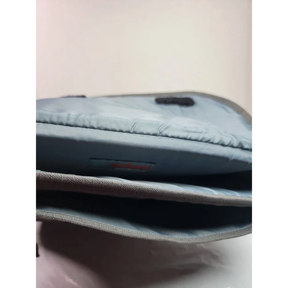 STM Gray Laptop Messenger Bag Padded Shoulder Strap Computer Carry Case